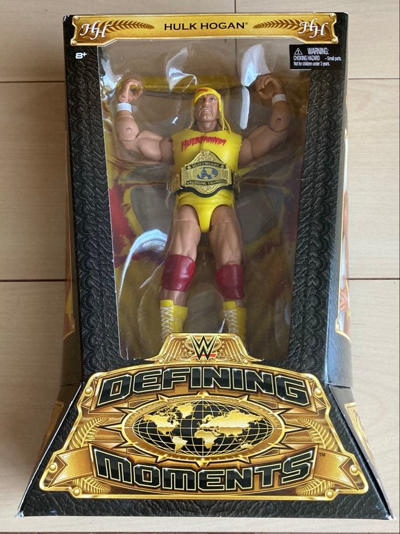 超人ハルクホーガン（チャンピオンベルト付）フィギュア