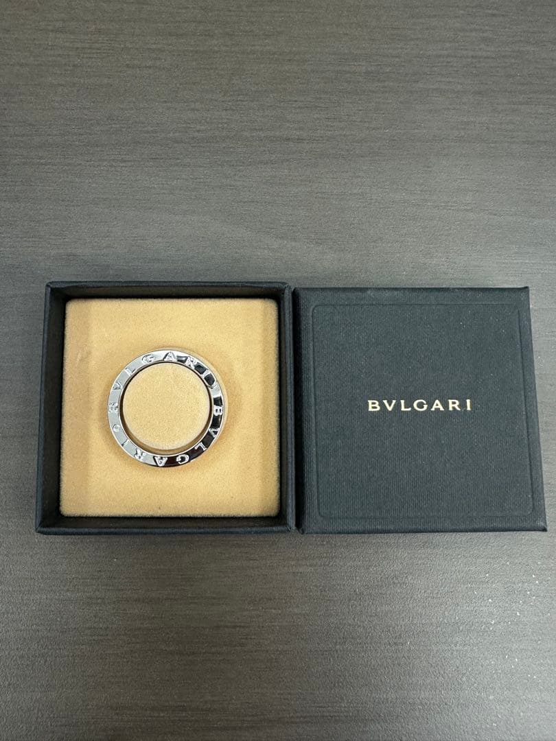 BVLGARI シルバーリング キーホルダー