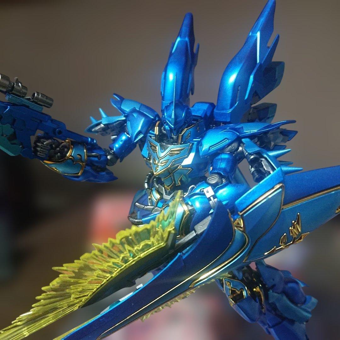 塗装完成品 RG シナンジュ オリジナルカラー RG 1/144 シナンジュ 全塗装 : Namicomのガンプラ