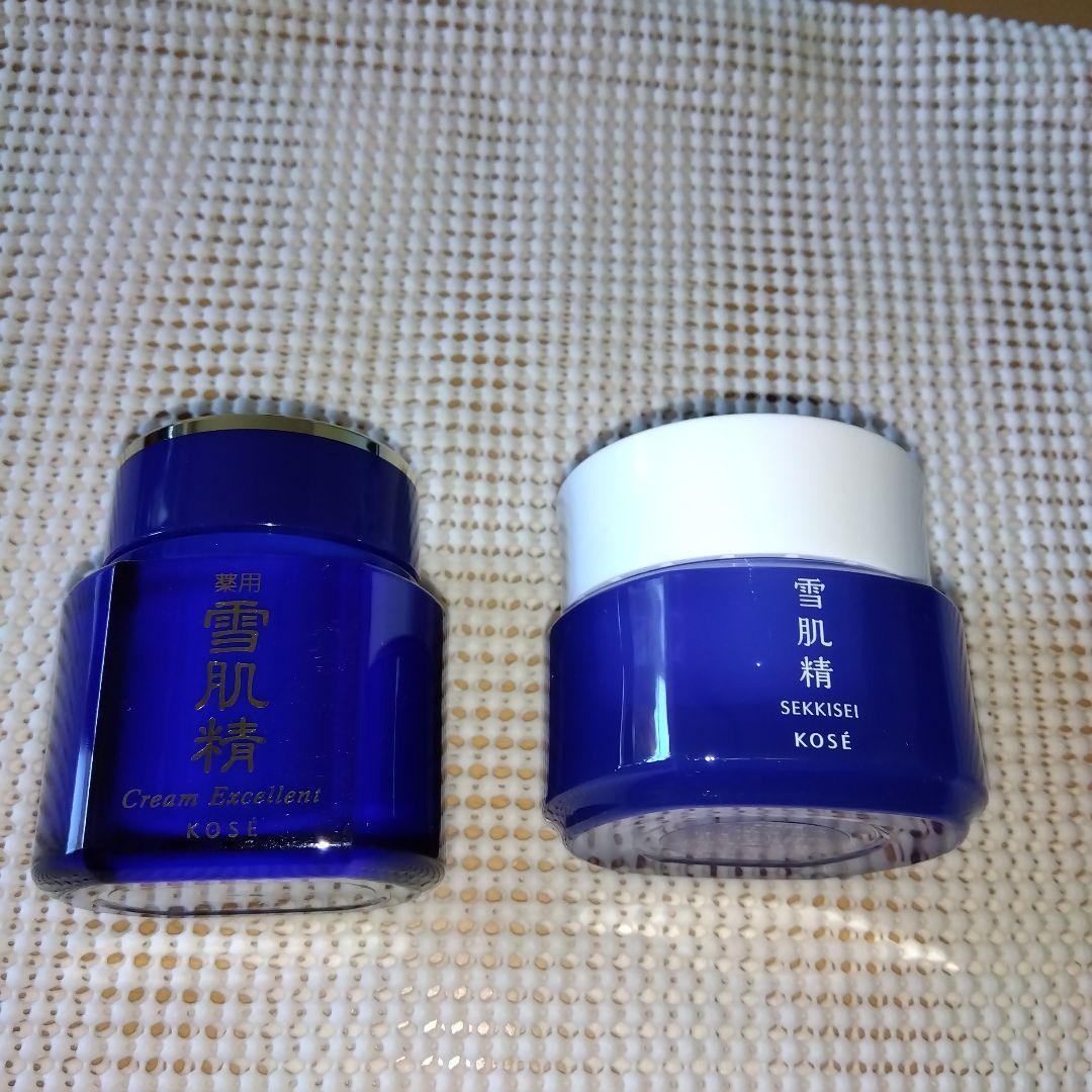 雪肌精　クリームエクセレント＆ブライトニングクリーム