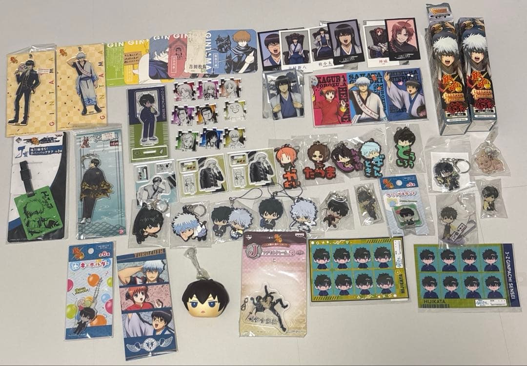 銀魂グッズ 約50点 まとめ売り 坂田銀時 土方十四郎 銀魂展グッズ など 大量