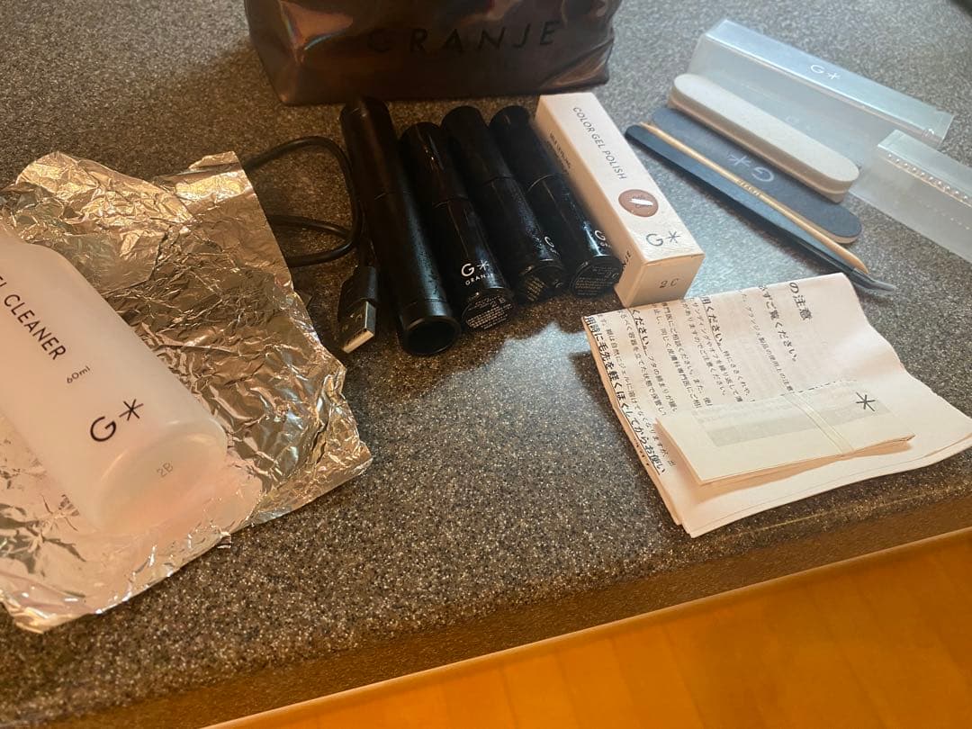 グランジェ　ジェルネイルセット UVライト付き