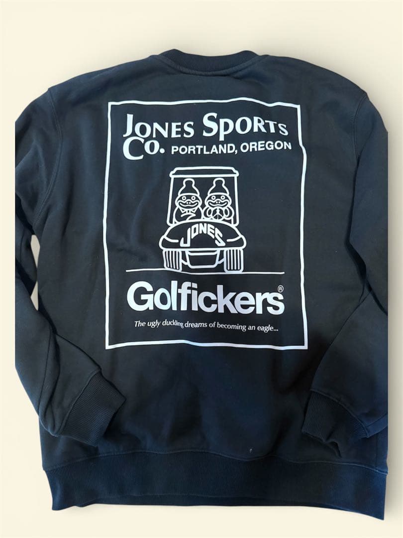 JONES Golfickers ブラック スウェット L