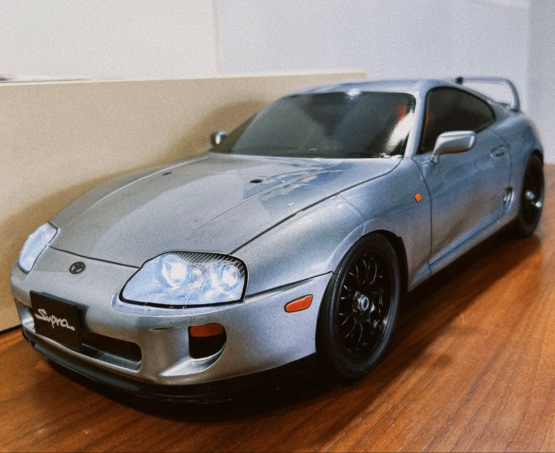 電飾付き SP.1291 1／10RC トヨタ 80スープラ スペアボディ