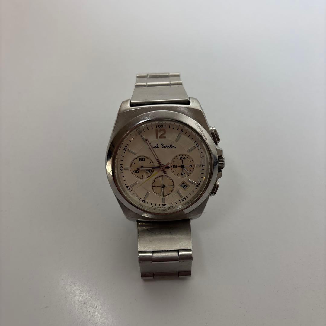 Paul Smith クロノグラフ 腕時計 シルバー Paul Smith（ポール・スミス） 腕時計 メンズ クロノグラフ ステンレス