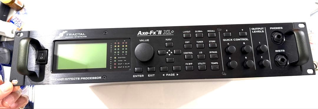 Fractal Axe-Fx II XL＋アンプシミュレーター Fractal Audio Systems Axe-Fx II XL Plus+MFC-101 プリアンプ
