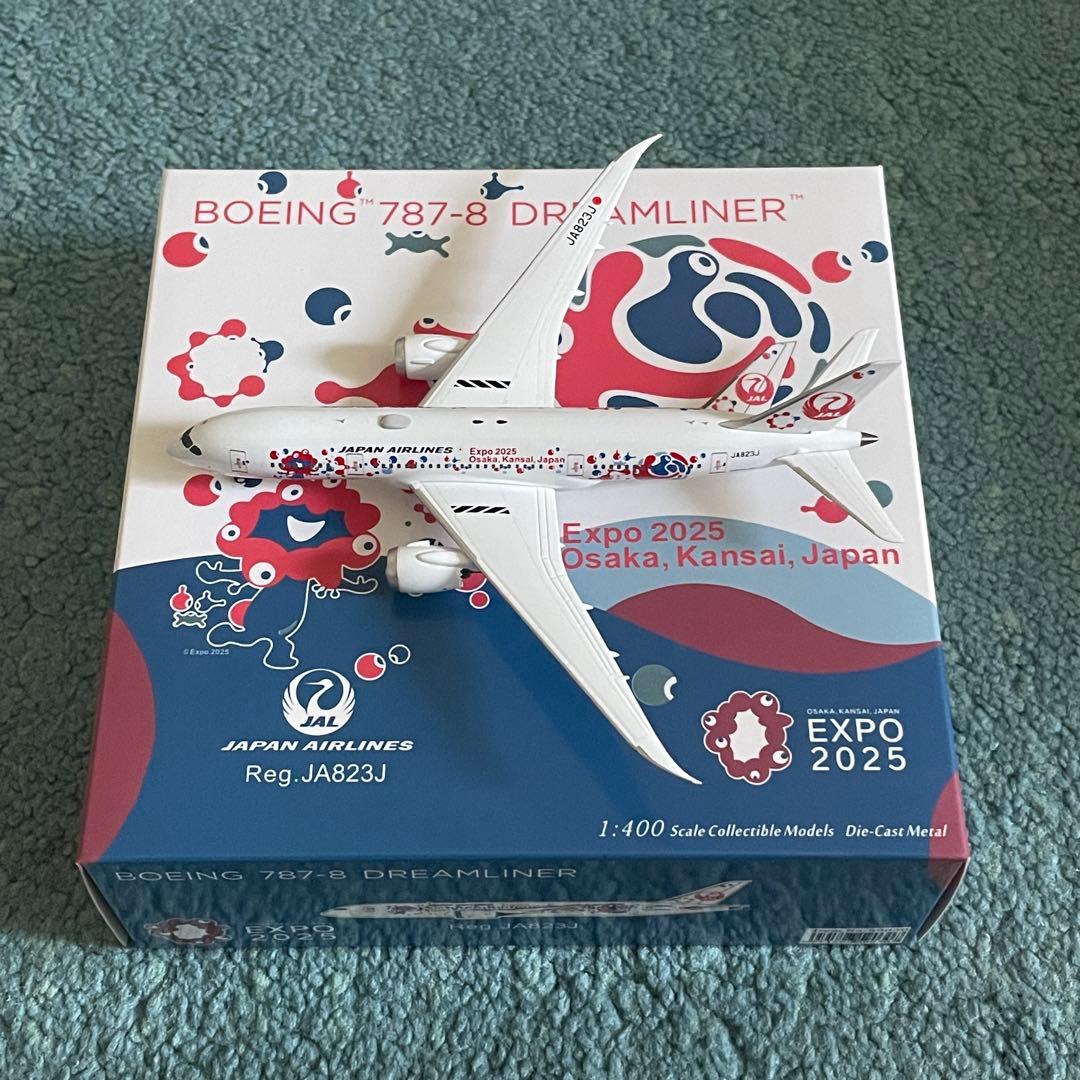 JAL 787-8 日本航空 EXPO 2025 JA823J NG 1:400 - メルカリ