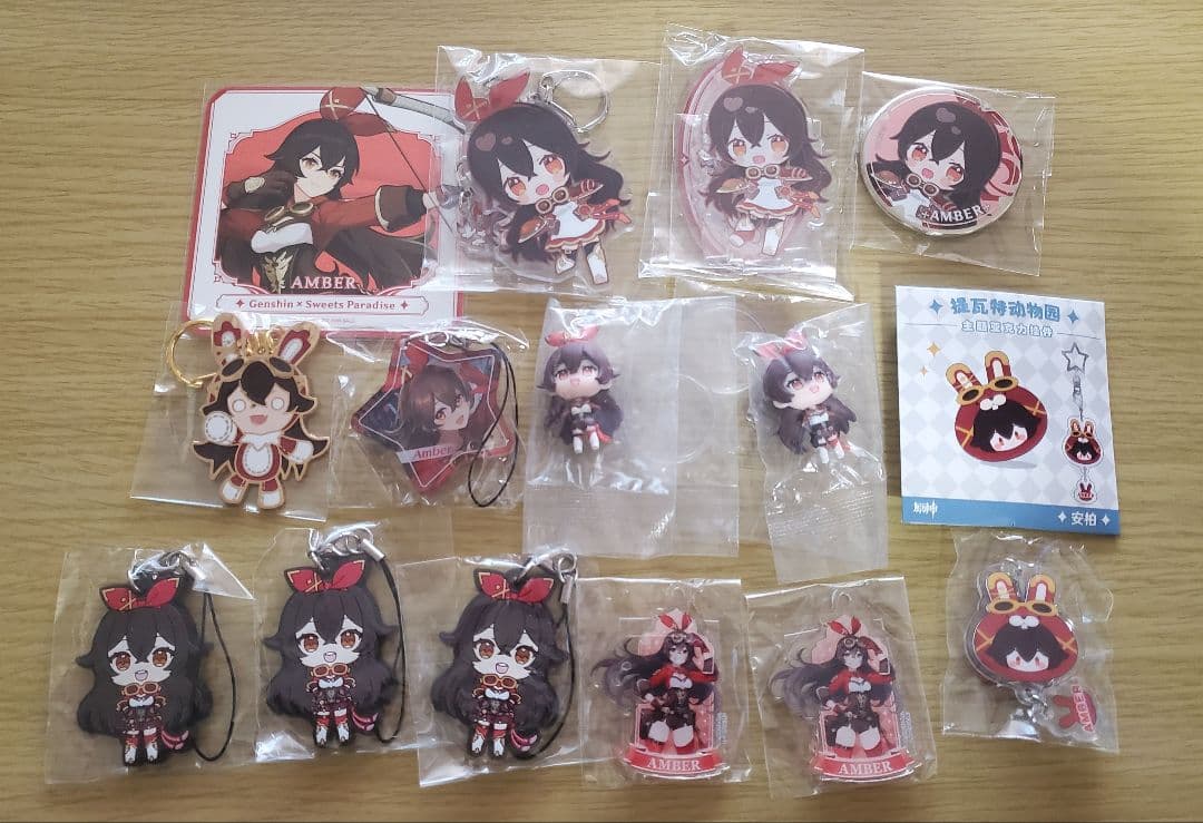 原神　アンバー　14点セットまとめ売り