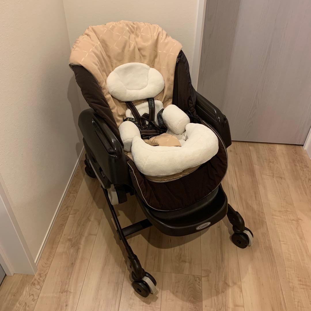 コンビ ネムリラ オートスウィング ハイローラック ベビーチェア 電動