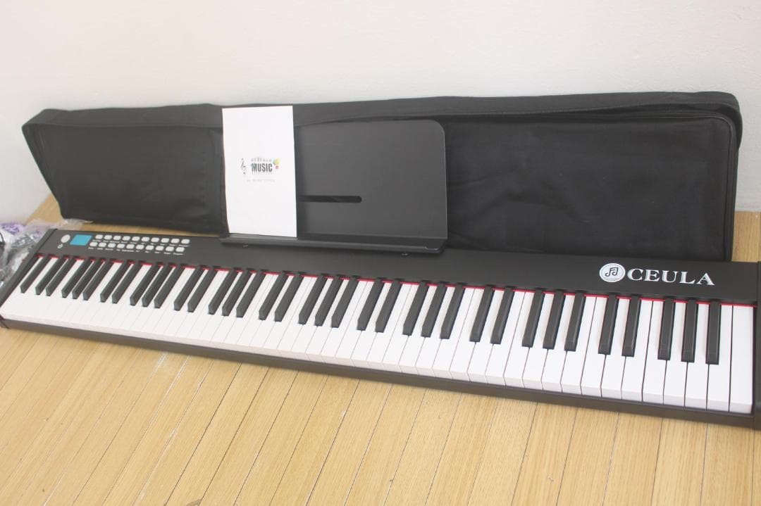 CEULA セウラ 電子ピアノ88鍵盤 黒