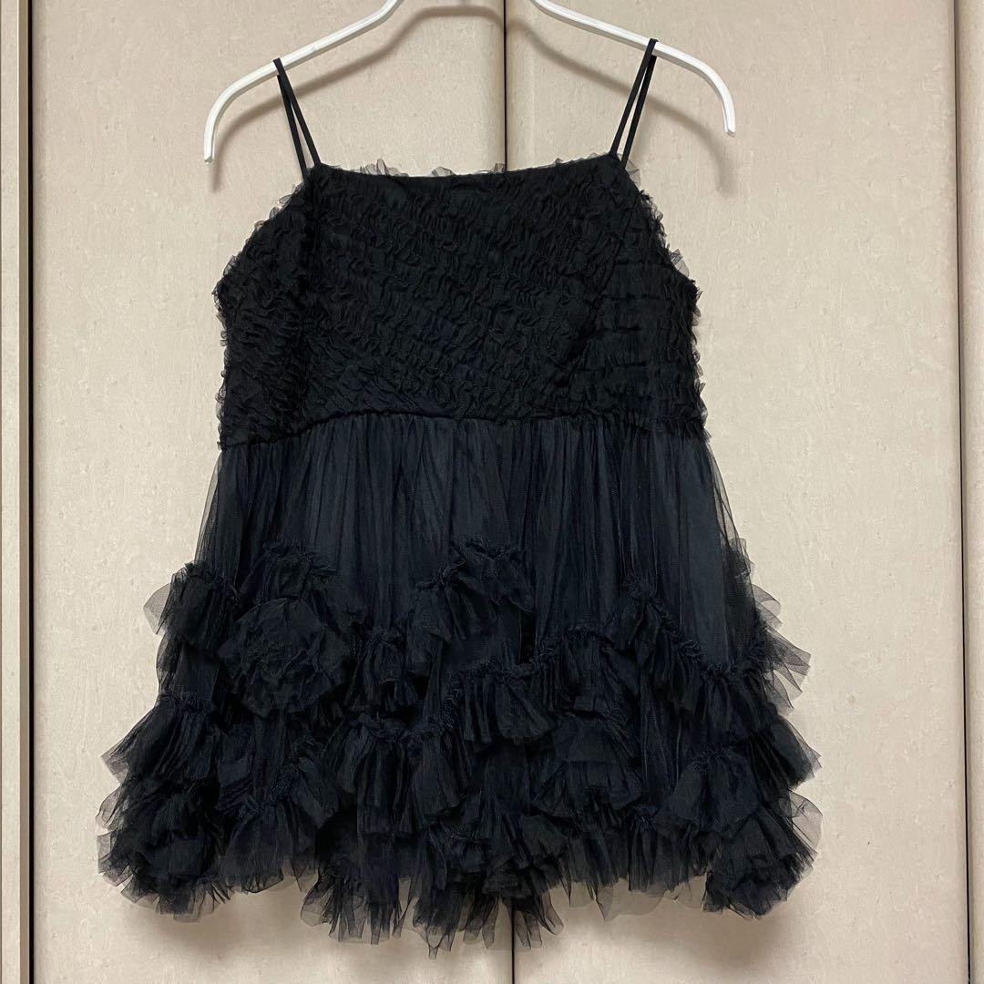 mmmi。様☆グレースコンチネンタル　diagram チュールフリルキャミソール チュールフリルキャミソール / GRACE CONTINENTAL | GRACE CONTINENTAL