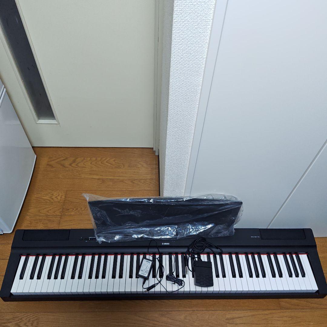 【美品】 YAMAHA 電子ピアノ P-125A ブラック 付属品完備 動作良好