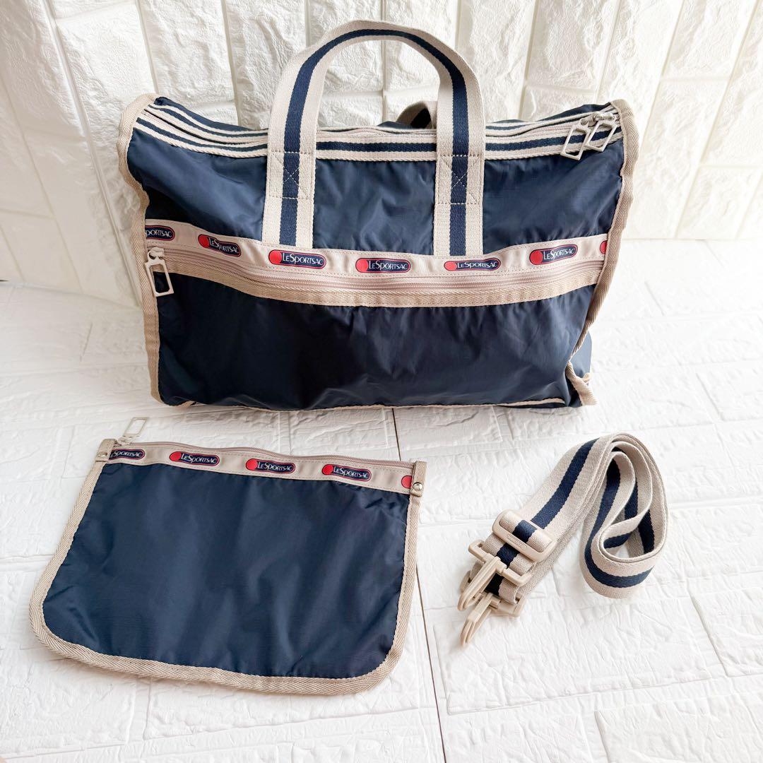 LeSportsac レスポートサック30周年復刻デザイントラベルバッグ ポーチ