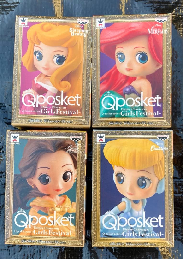 新品未開封　Qposket Girs Festival 4種セット