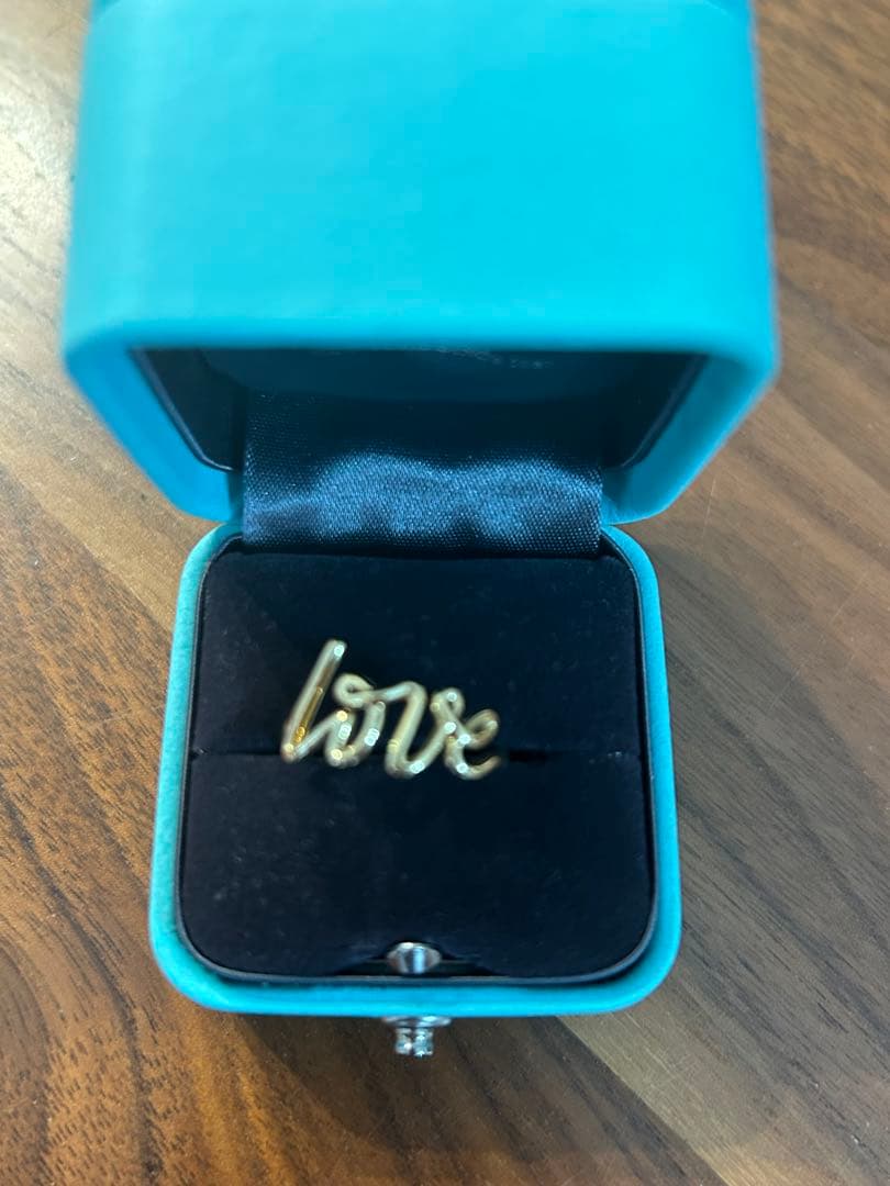 TIFFANY & CO. ラブ リング イエローゴール USサイズ8.5