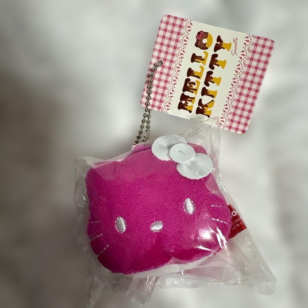 希少　ハローキティ　スイーツ　ぬいぐるみ　マカロン　マスコット　平成　レトロ