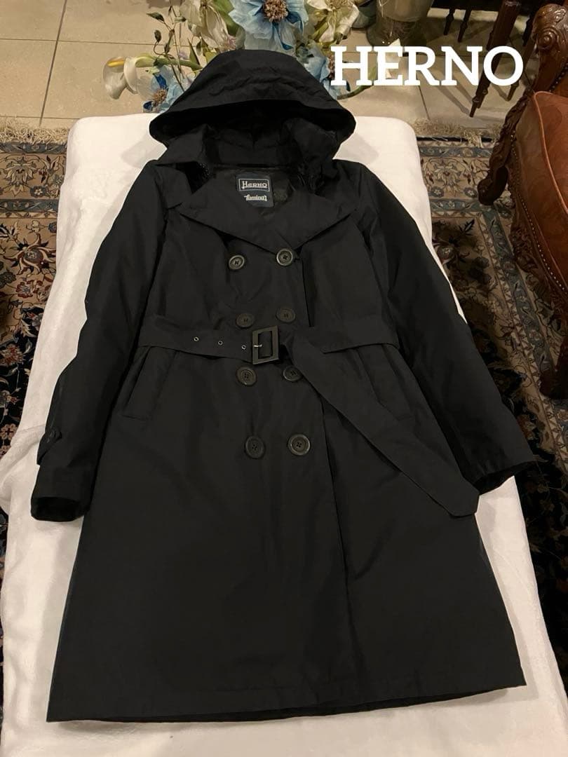 ヘルノHERNO ゴアテックス　ダウンコート HERNO（ヘルノ） ダウンジャケット LAMINAR GORE-TEX INFINIUM