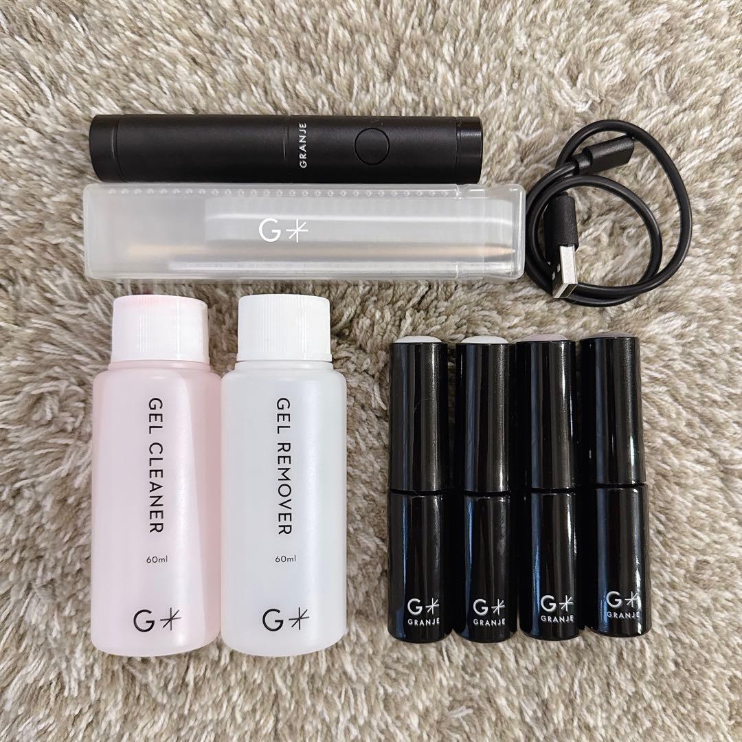 GRANJE グランジェ ジェルポリッシュセット + 2カラー ジェルネイル
