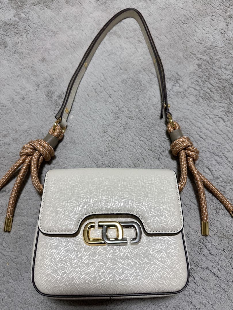 THE MARC JACOBS ホワイト ショルダーバッグ トートバッグ