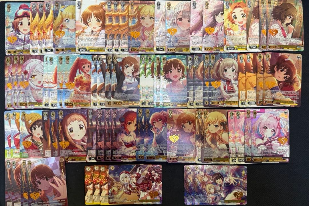 ヴァイスシュヴァルツ　デレマス　M@P N まとめ売り　アイドルマスター　黄赤青 ◤ヴァイスシュヴァルツ 今日のカード◢ 1月30日(金)発売 プレミアム