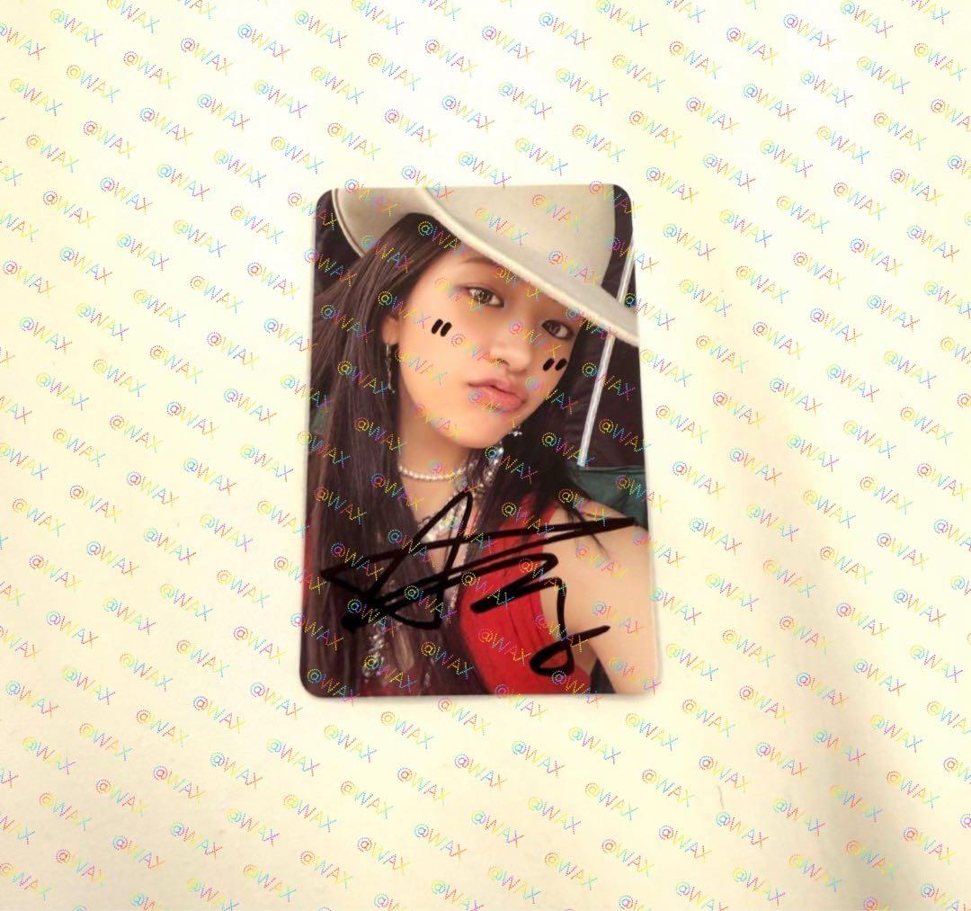 IVE Secret サイン会　未公開トレカ　直筆サイン　ユジン（8/29）