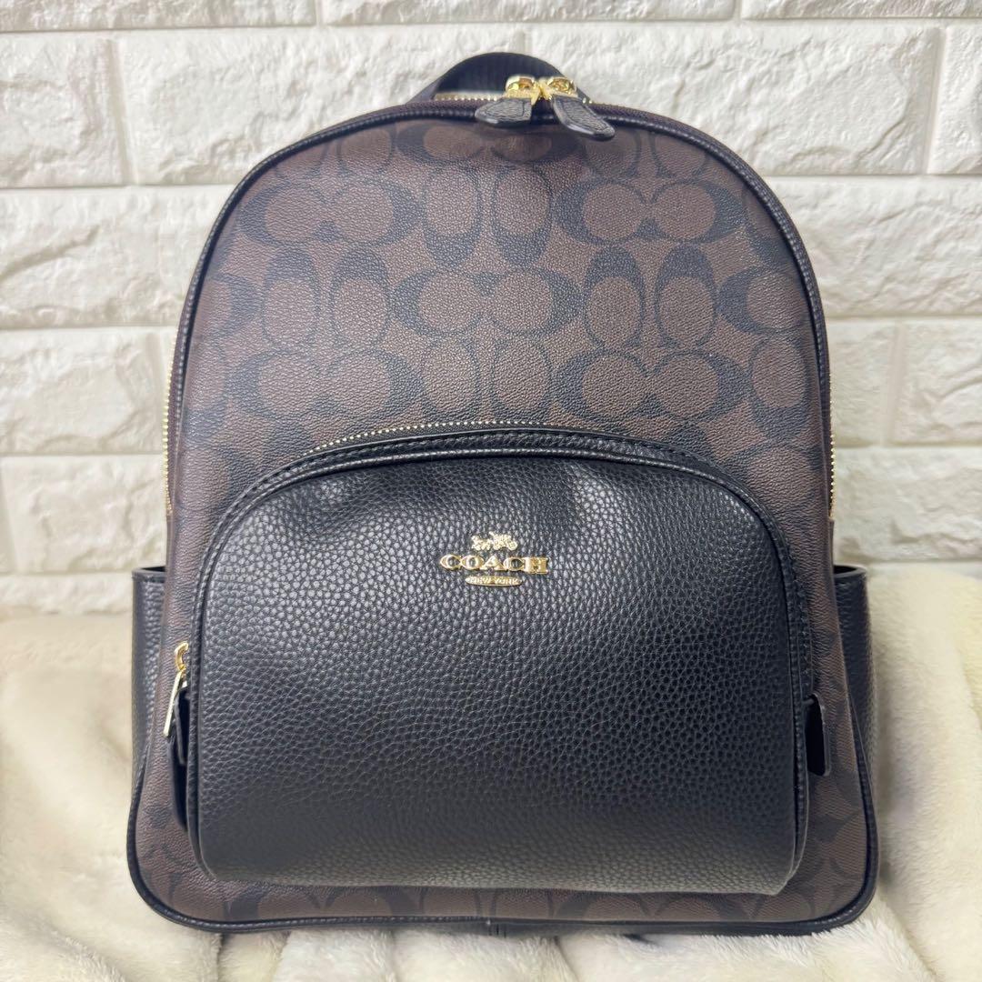 COACH リュック・バックパック ブラウン/ブラック コーチ COACH コーチ リュック レディース COACH バックパック バッグ