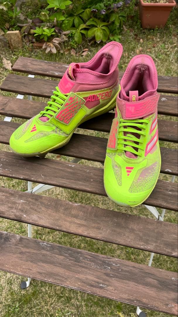 アディダス　野球スパイク　限定色　26cm 2026モデル】アディダス 野球 ポイントスパイク アディゼロ インパクト