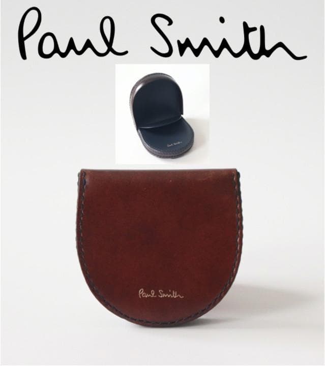 35,200円新品【ポールスミス】コードバン馬革 高級ケース 小銭入れ