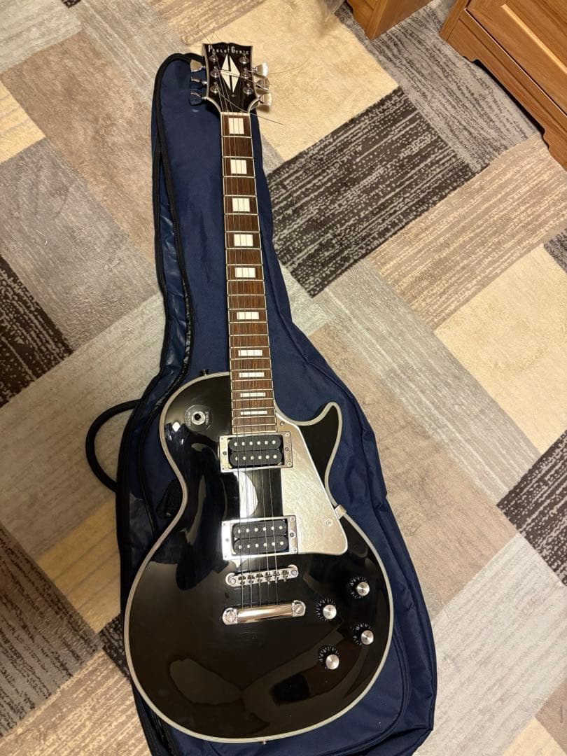 Photo genic エレキギター ブラック バッグつき