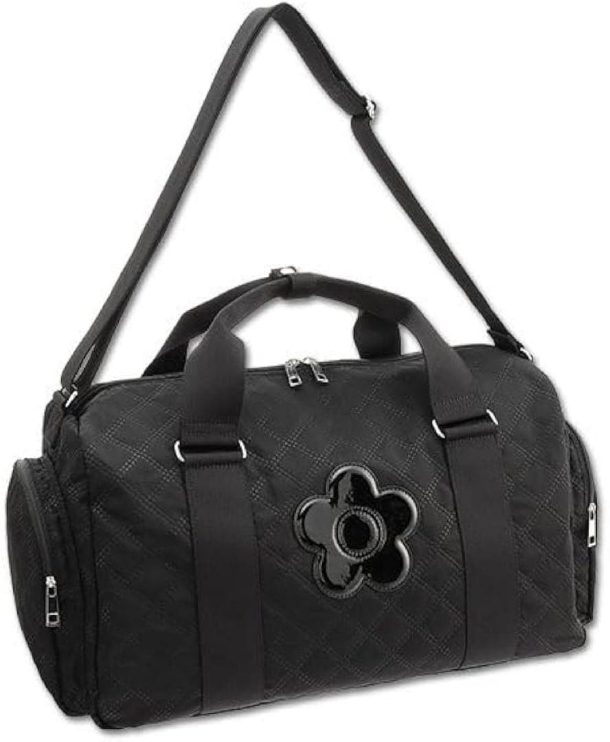 新品 MARY QUANT マリークヮントピンソニックキルトデイジー ボストン