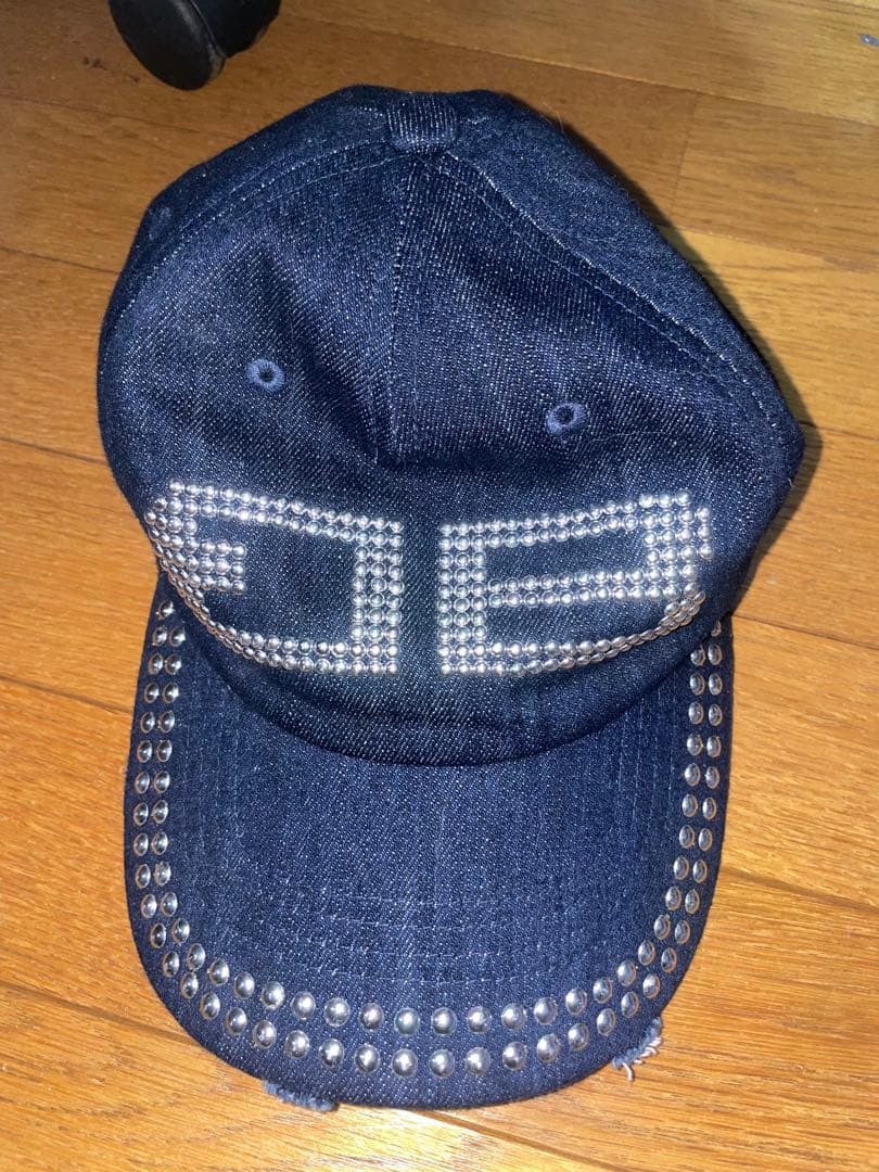 beeden 紺　キャップ BEEDEN（ビーデン）の「USED LIKE SPRAY CAP（キャップ）」 - WEAR