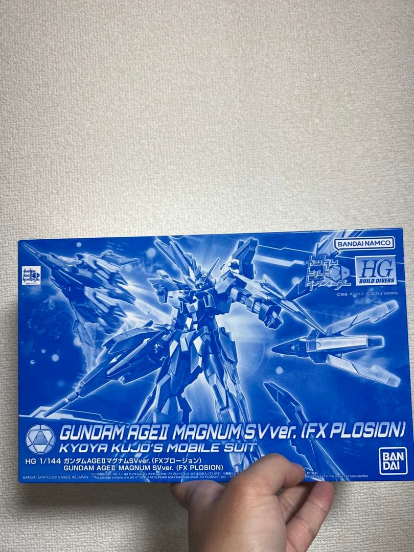 HG 1/144 ガンダムAGEIIマグナムSV Ver．(FXプロージョン) Amazon.co.jp: HG 1/144 ガンダムAGEIIマグナムSVver.（FXプロー