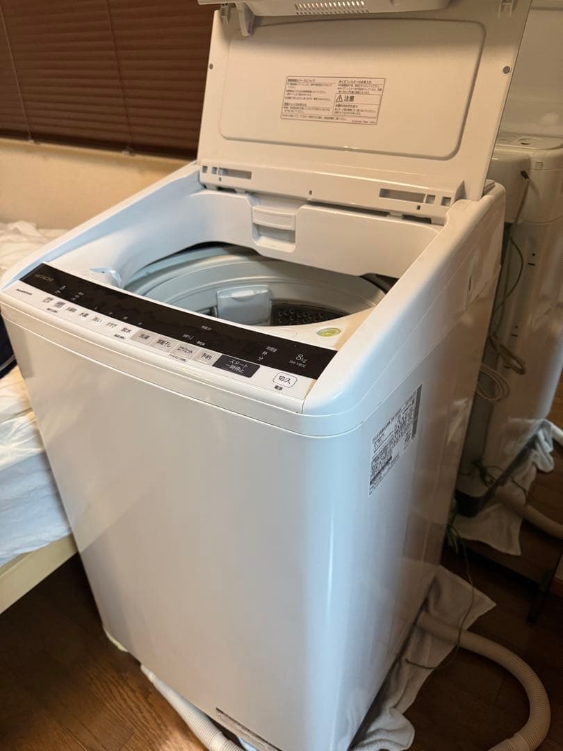 HITACHI BEATWASH洗濯機 ビートウォッシュ 8kg 2020年式