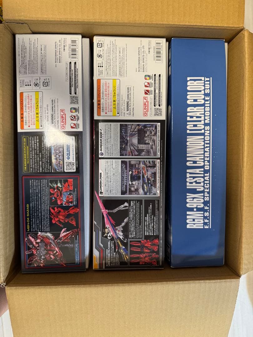 3点セットRGサザビー［メカニカルコアメッキ］＋RG MSN-04FF＋キャノン