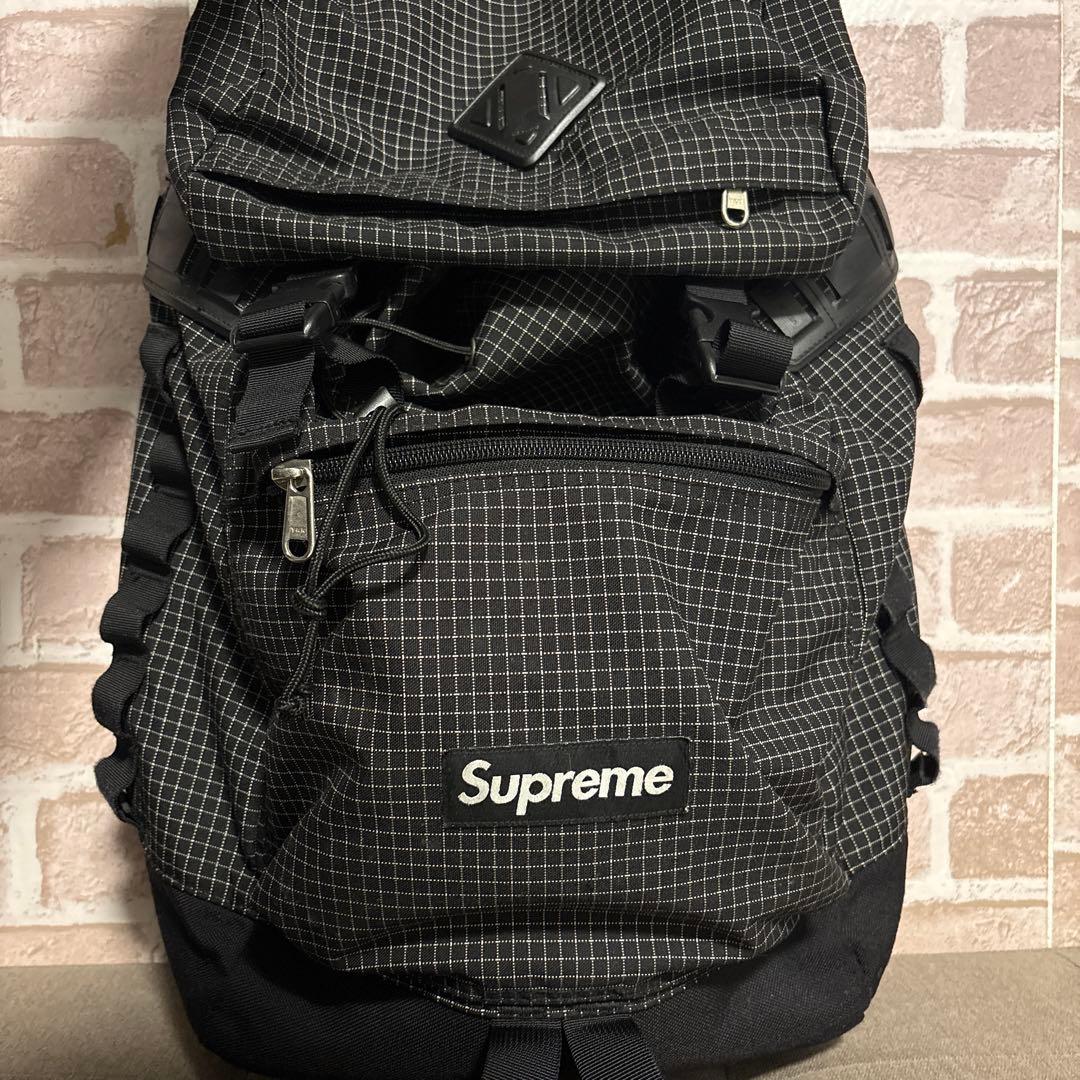 【supreme】　シュプリーム　リップストップバックパック Supreme シュプリーム 18SS Cordura Ripstop Nylon Backpack バック