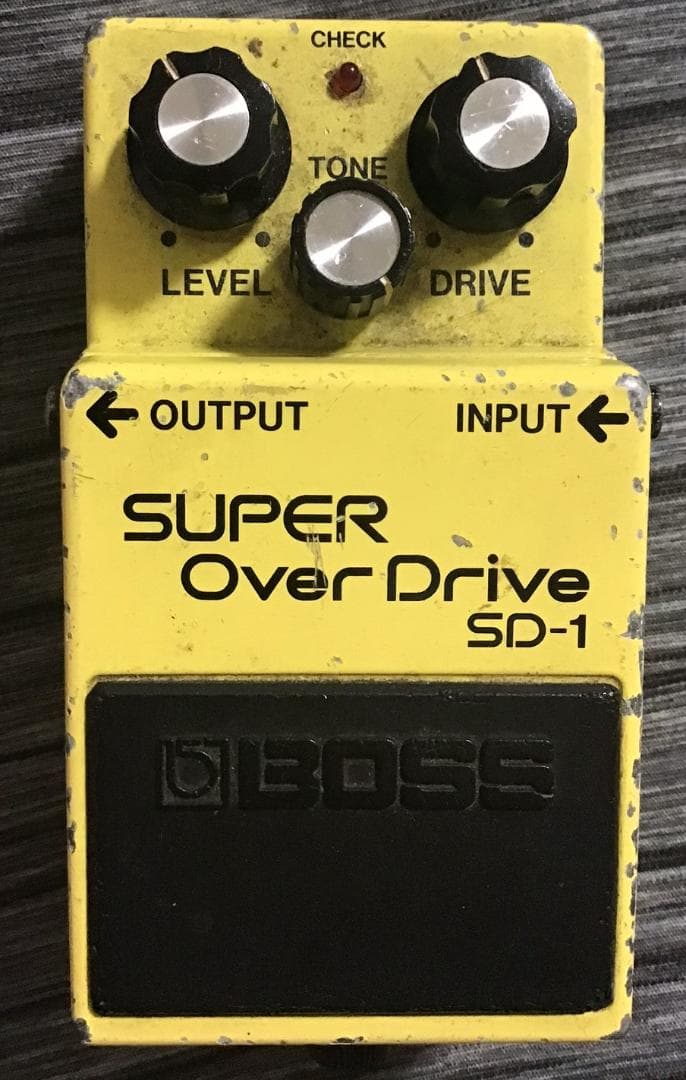 【ビンテージ】BOSS SD-1 83年 4558DD 艶あり ボス SD 1 中古】BOSS / SD-1 Made in Japan JRC4558DD 艶有り 【新宿店】【11/10