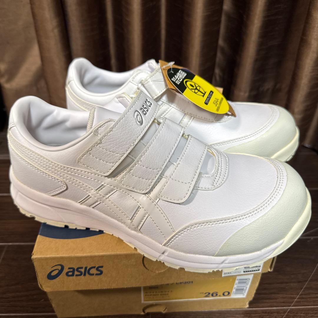 アシックス　ウィンジョブ　CP301 26.0 楽天市場】アシックス 作業靴 安全靴 ウィンジョブ CP301 セーフティー