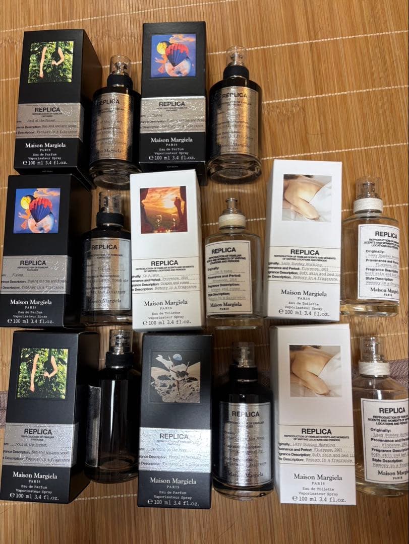 マルジェラ 香水 空き瓶 空箱 8セット