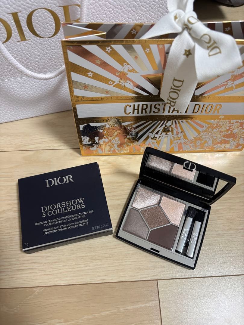 Dior アイシャドウパレット 669ソフトカシミア Diorサンククルールクチュール669 ソフトカシミア | ＃Hana Beauty Log