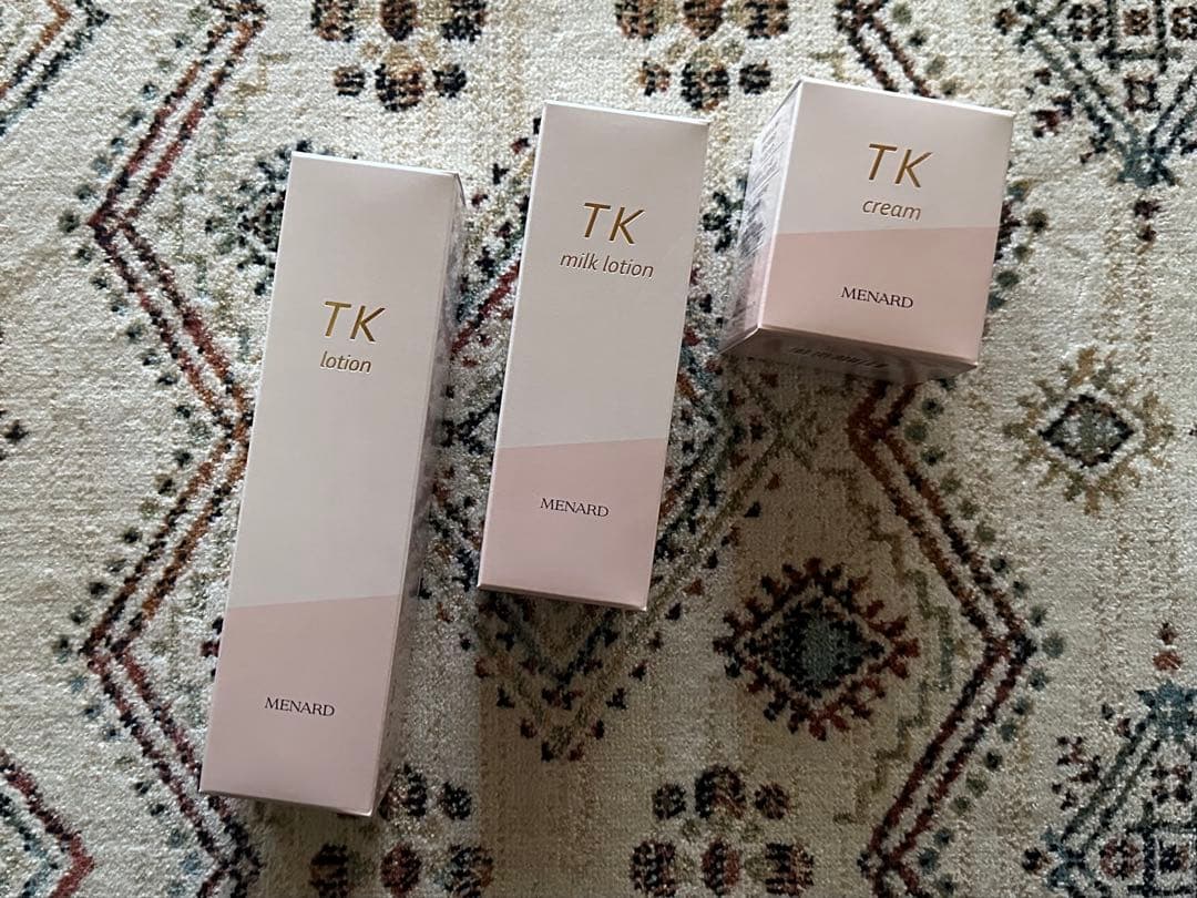 メナードTKローション、ミルクローション、クリーム