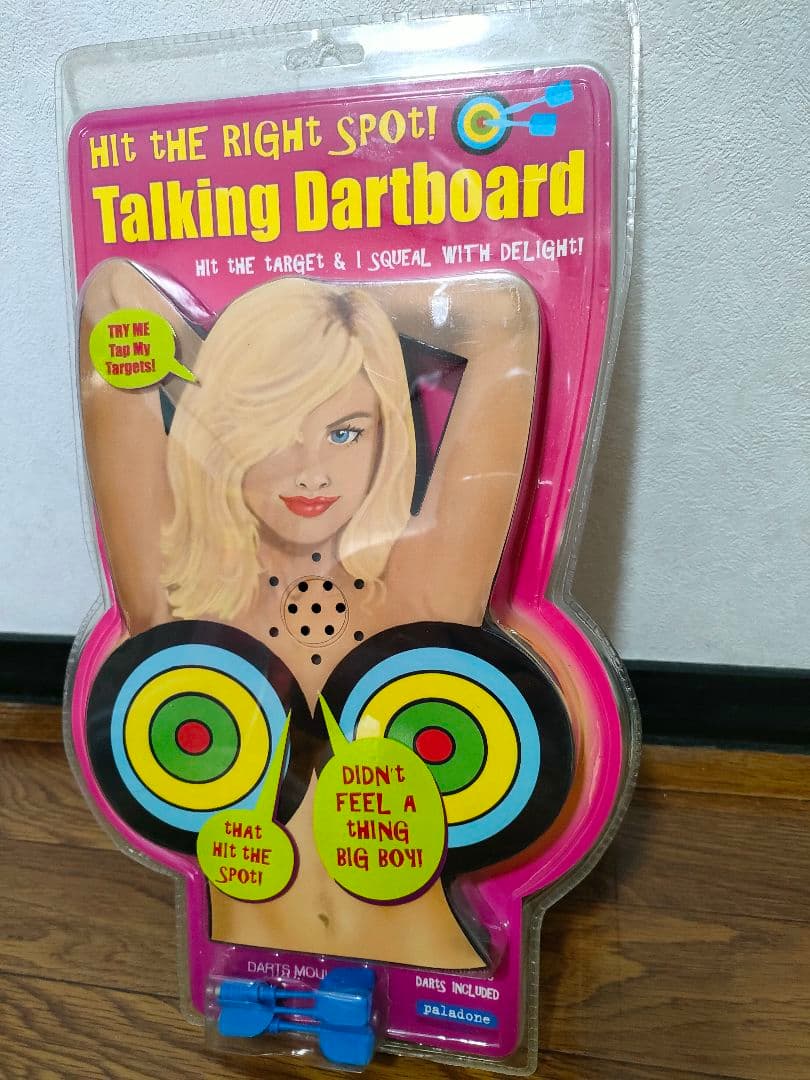 珍品！海外トイ　トーキングダーツボード　アメトイ　ガレージ