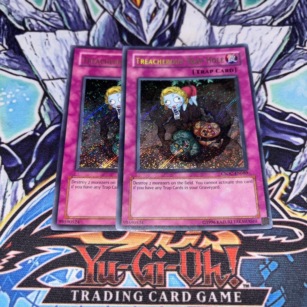 北米版 狡猾な落とし穴 CSOC 遊戯王 海外 英語 米 在庫2 - メルカリ