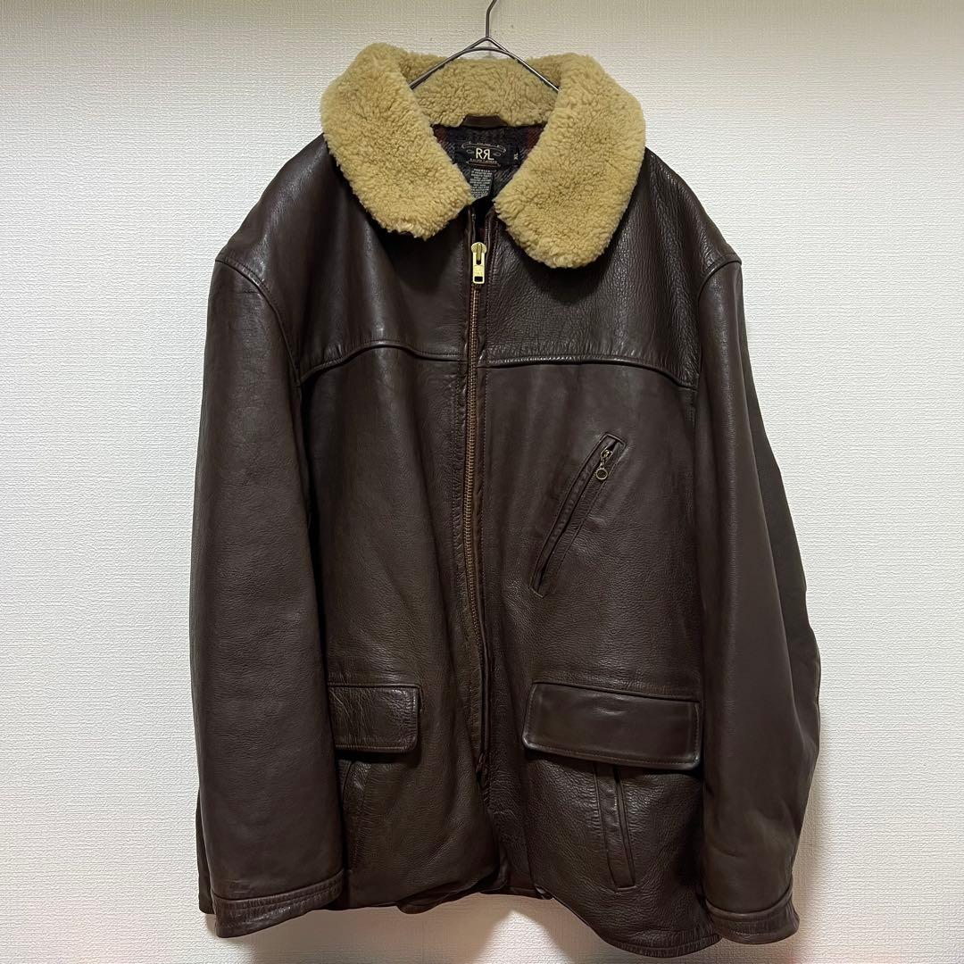 【RRL RALPH LAUREN】ラルフローレン ダブルアールエル　レザー