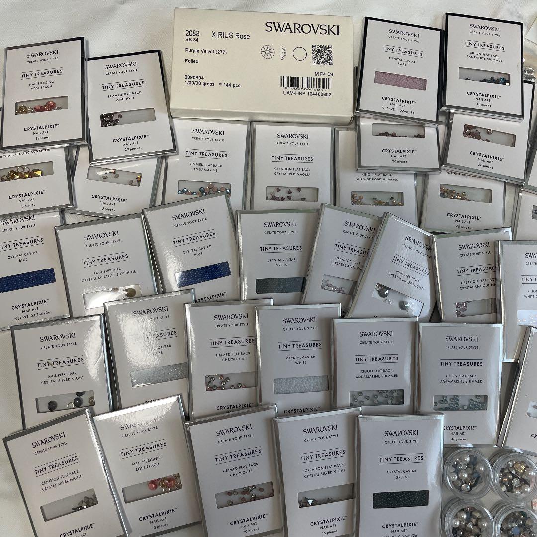 再値下げ‼️大量！スワロフスキーおまとめSET ネイルアート　デコ