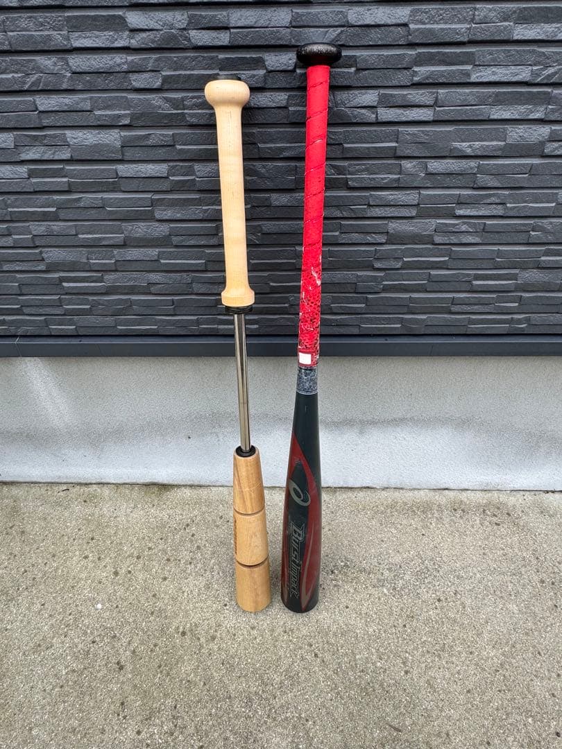 軟式バット　カウンタースイング　バーストインパクト　セット ASICS（アシックス） 野球 トレーニングバット 一般 少年