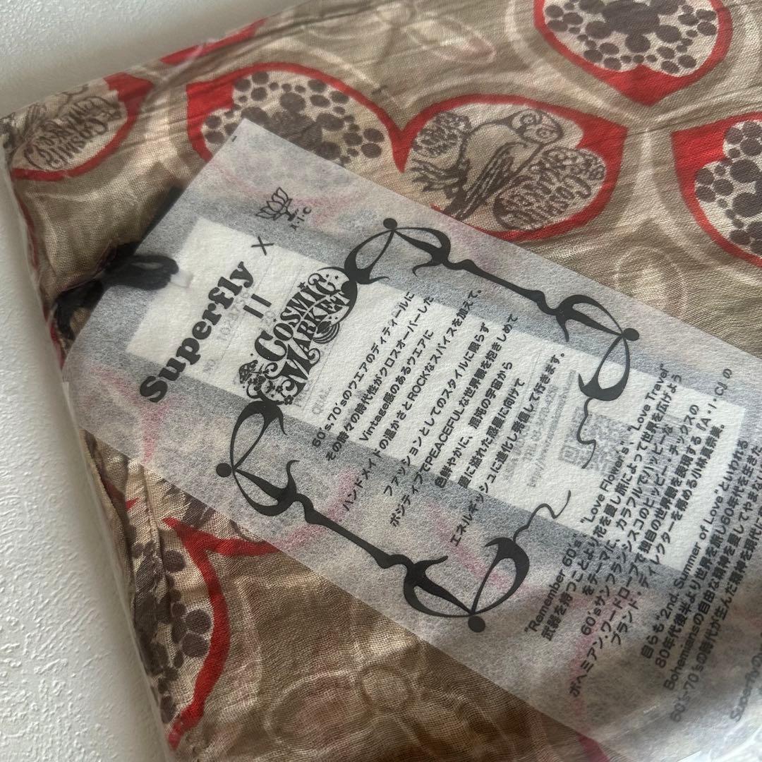 Superfly グッズ コズミックマーケット コラボグッズ ストール - メルカリ