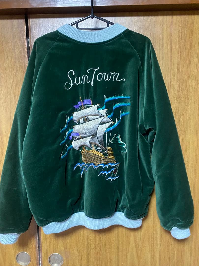 RADIAL スカジャン 別珍 ラディアル スーベニアジャケット 美品 L