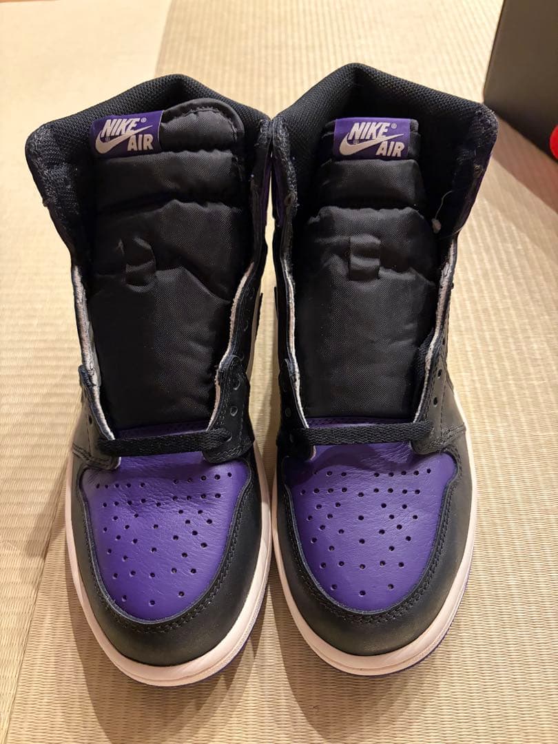 エアジョーダン1 コートパープル 27センチ エア ジョーダン 1 ナイキ エアジョーダン ハイ OG NIKE AIR JORDAN