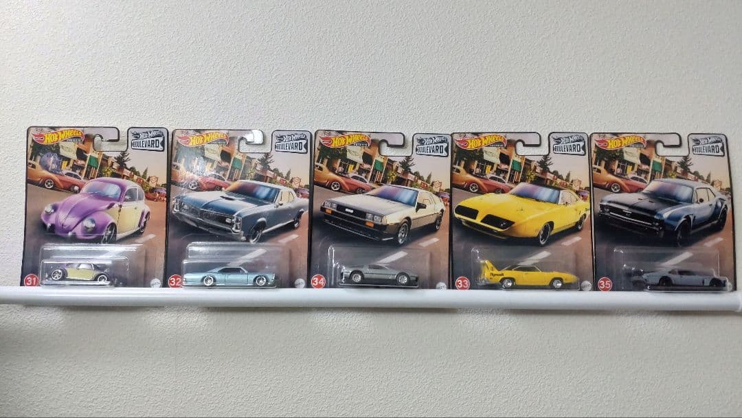 ホットウィール ブールバード 5台セット
