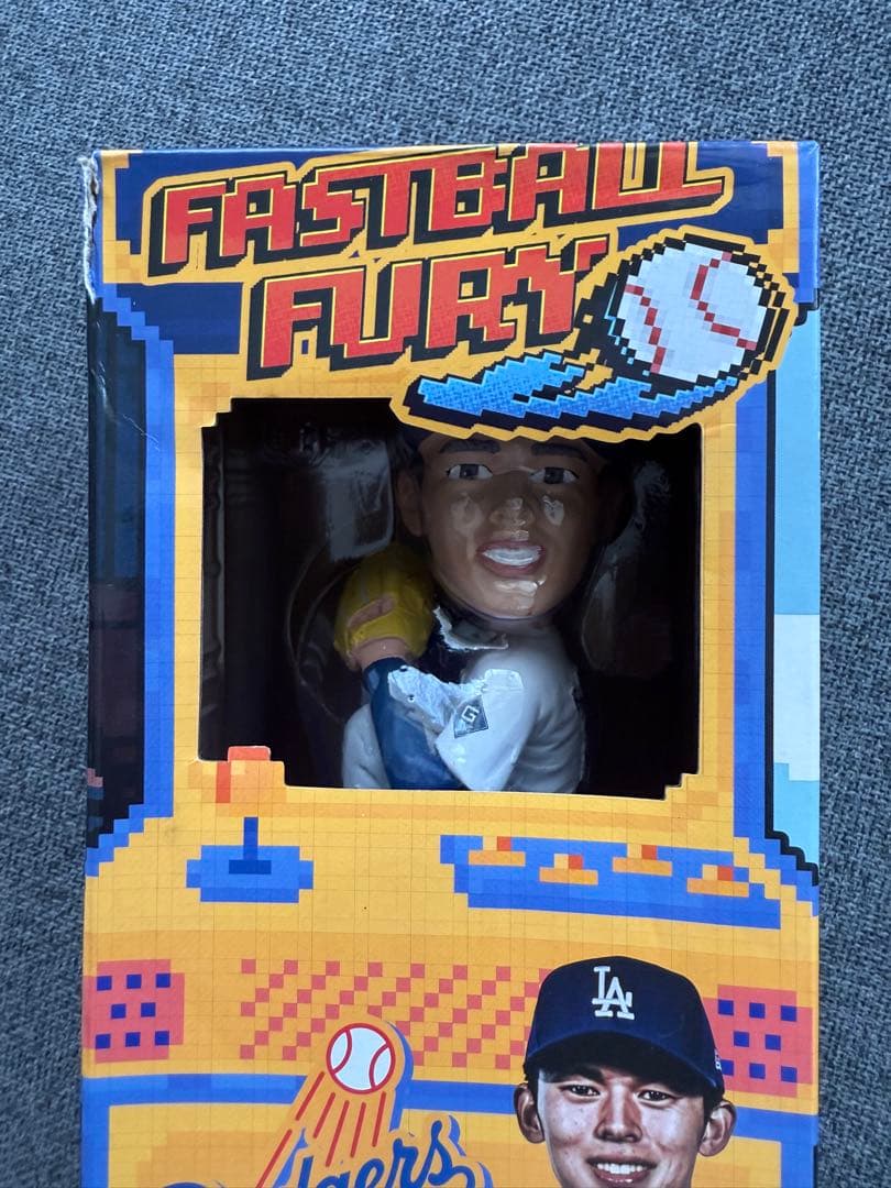 未開封 ドジャースタジアム限定 佐々木朗希ボブルヘッド